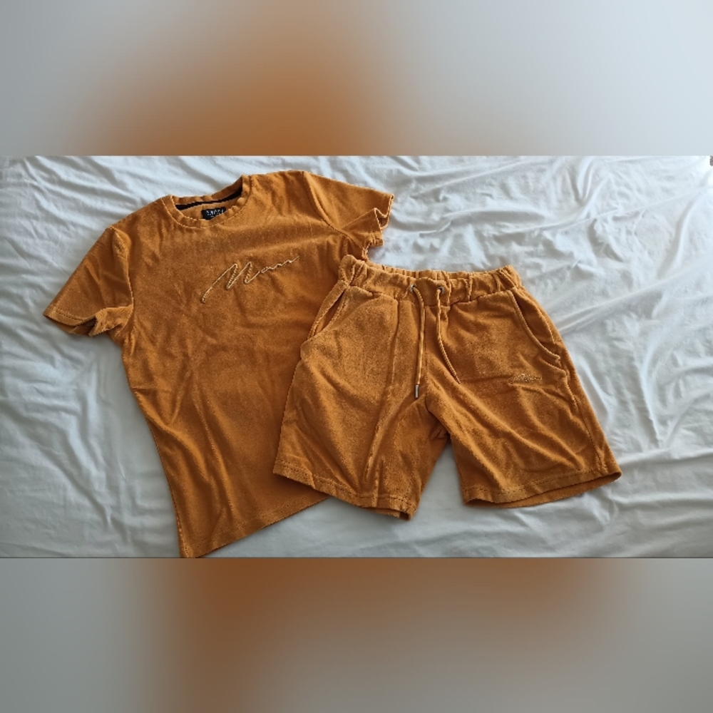 Boohoo Man Velour Set